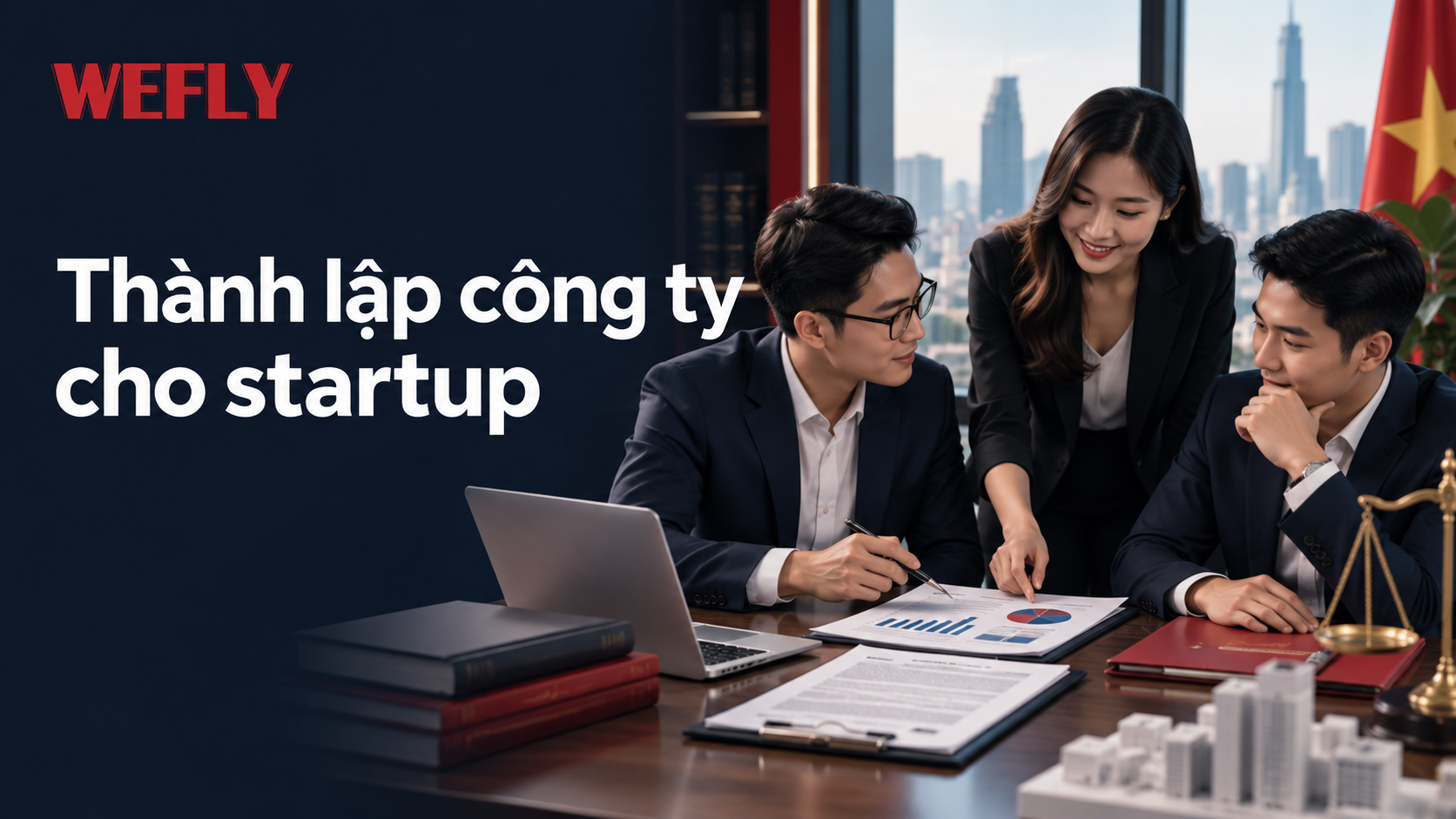 Thành lập công ty cho startup cùng WEFLY IP