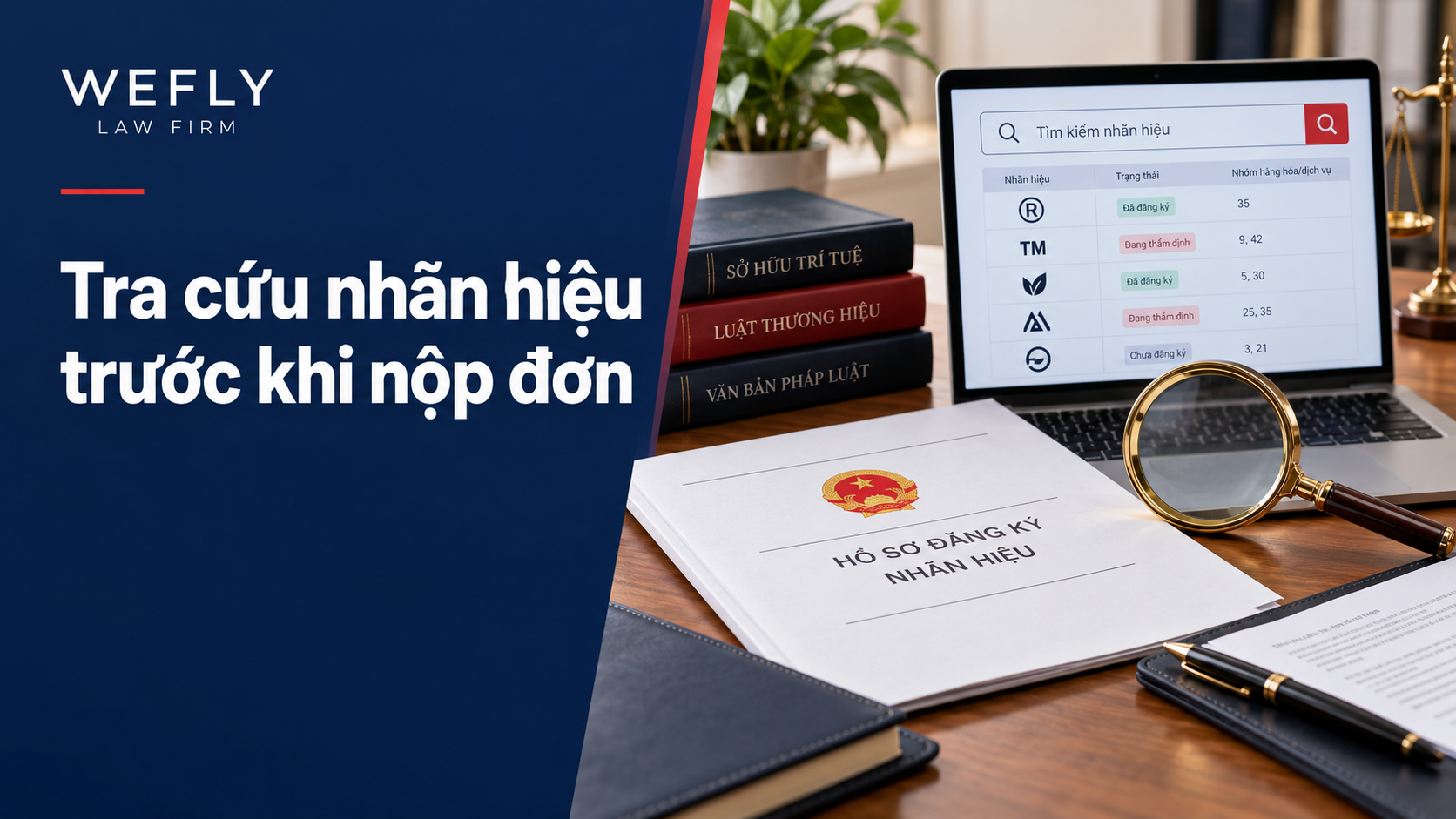 Tra cứu nhãn hiệu trước khi nộp đơn để giảm rủi ro