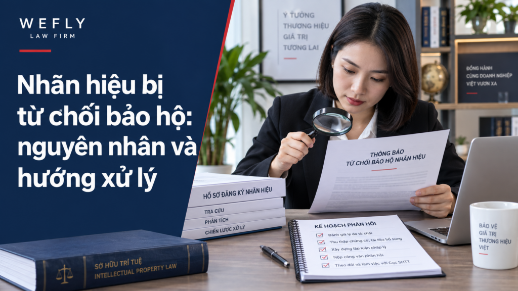 Nhãn hiệu bị từ chối bảo hộ và kế hoạch xử lý thông báo