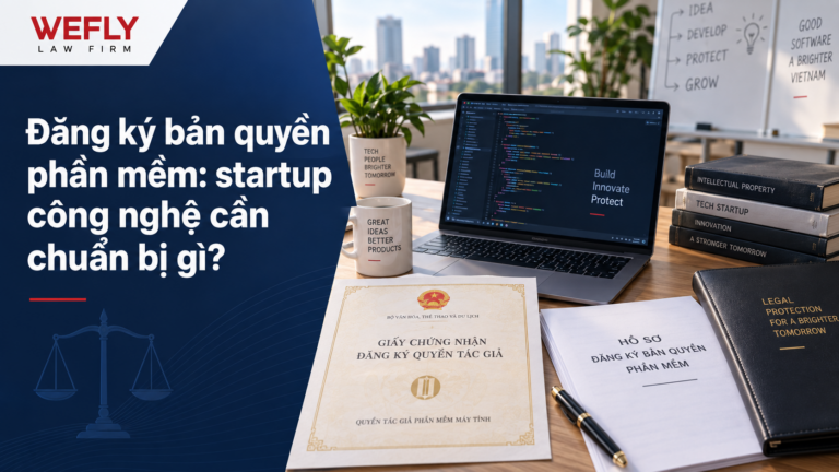 Đăng ký bản quyền phần mềm với mã nguồn và hồ sơ startup công nghệ