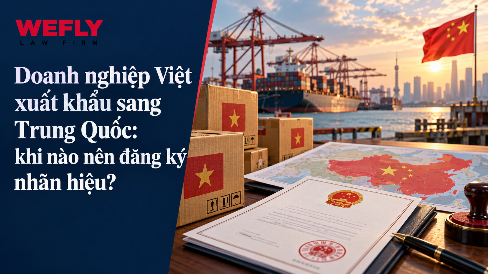 Doanh nghiệp Việt xuất khẩu sang Trung Quốc nên đăng ký nhãn hiệu khi nào
