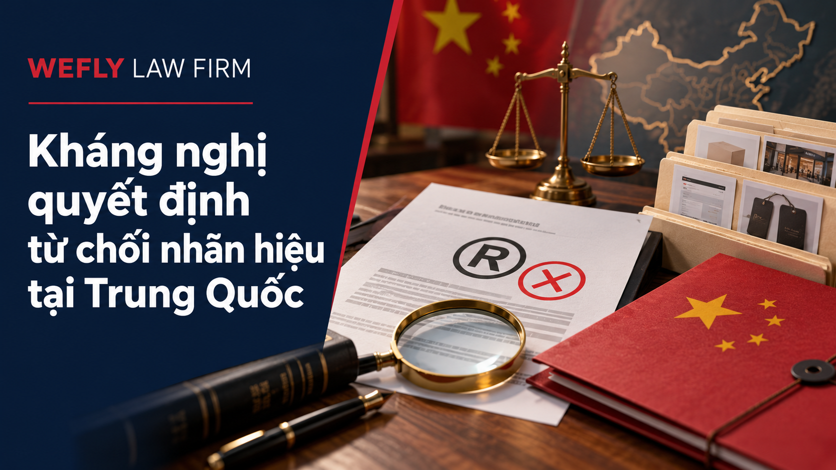 Kháng nghị quyết định từ chối nhãn hiệu tại Trung Quốc