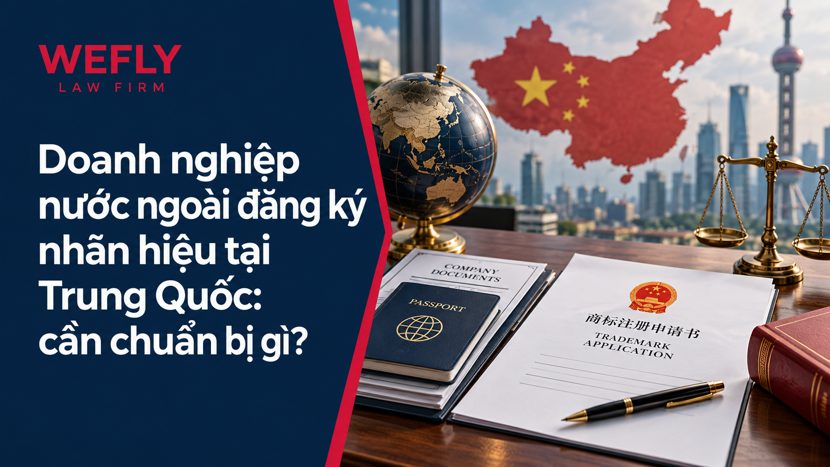 Doanh nghiệp nước ngoài đăng ký nhãn hiệu tại Trung Quốc với hồ sơ pháp nhân và giấy ủy quyền